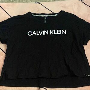 Calvin Klein Black Short Sleeve Tee